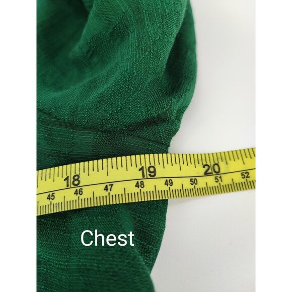 Maeve by Anthropologie Women's Green Long Sleeve Tiered Tunic Dress Size Small - Picture 9 of 12